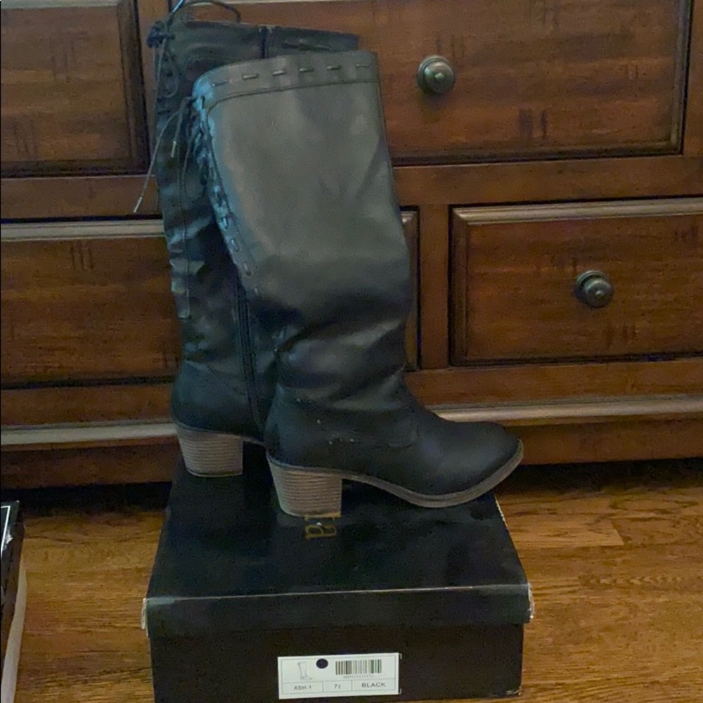 Knee high boots